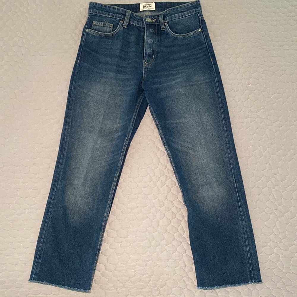Zara jeans, authentic denim by TRF, size 28 waist, rarely worn.